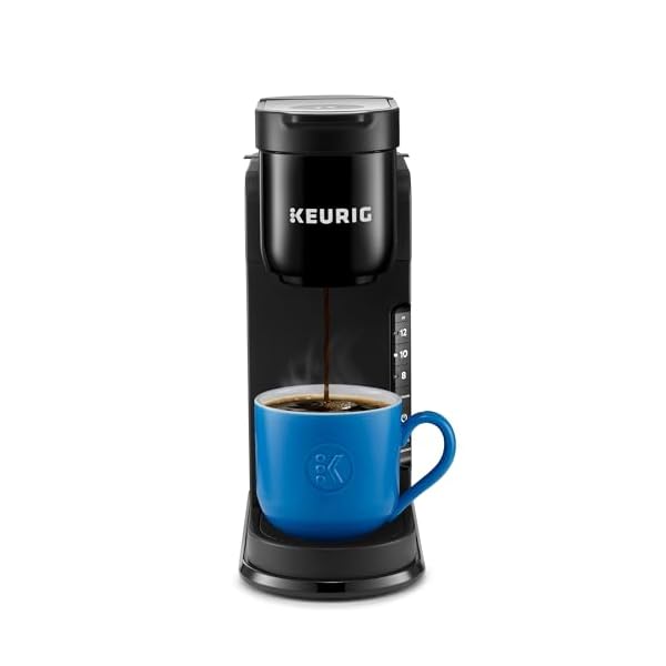 Keurig K-Express Single Serve K-Cup Pod Coffee Maker, 3 Brew Sizes, Strong Button Feature, 42oz Removable Reservoir, Black