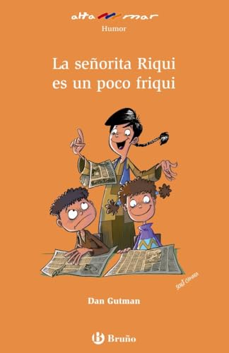 Portada de La señorita Riqui es un poco friqui
