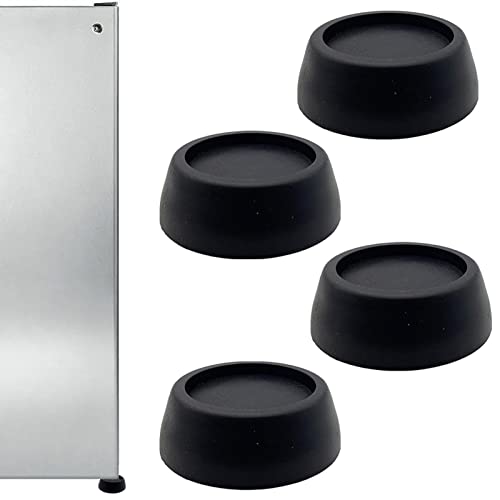 Almofadas anti-vibração para máquina de lavar | 4 Peças Lavadora e Secadora Tapete Antiderrapante co