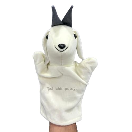 Image of Goat Hand Puppet | Hand Puppet for Kids | Story Telling Puppets | Puppets for Kids | Hand Masks for Kids | Soft Toy | Puppet Toy | Soft Toy | Educational Puppets for Kid's Learning