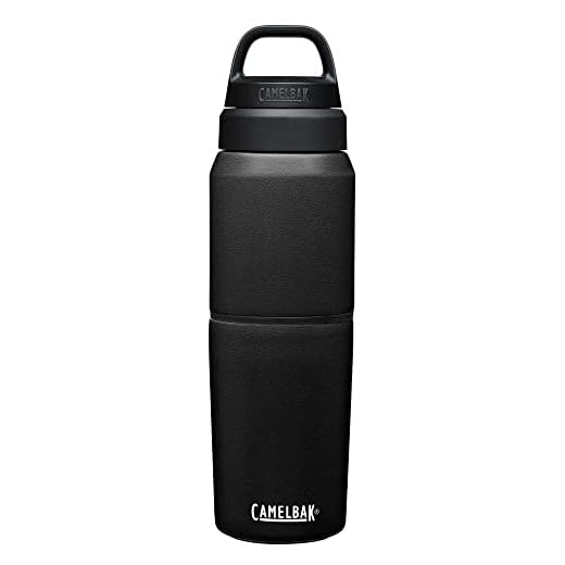 Camelbak Multibev vakuumisolierte Edelstahl-Thermoskanne Schwarz/Schwarz