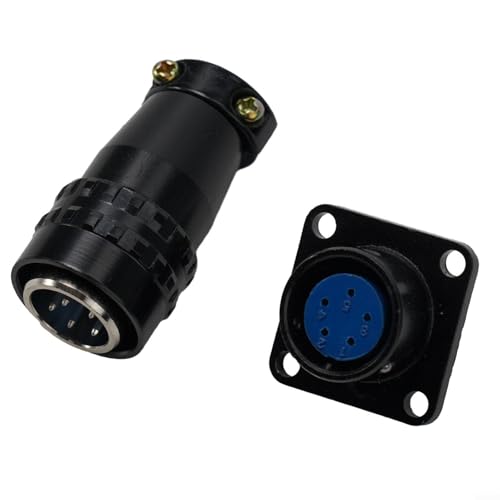 XS16J5P Pin Male Electrical Connector for Klutch Welding Machines, Quick Connect for Welding Equipment, Plastic and Metal Power Connector Set