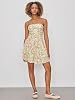 Vestido de Cóctel de Verano para Mujer CIDER - Mini Vestido Tubo con Fruncido y Volantes | Escote Bardot, Concierto Country, Outfits Vaqueros de Oeste 6