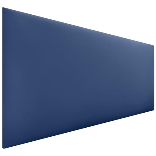 DHOME Cabecero Tapizado Liso de Polipiel