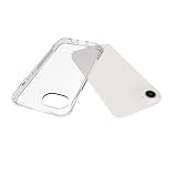 ZhaoCo Etui na telefon iPhone SE 4 2025, miękkie TPU przezroczyste etui na telefon komórkowy Slim Cover do iPhone SE 4. generacji 6,1", przezroczyste