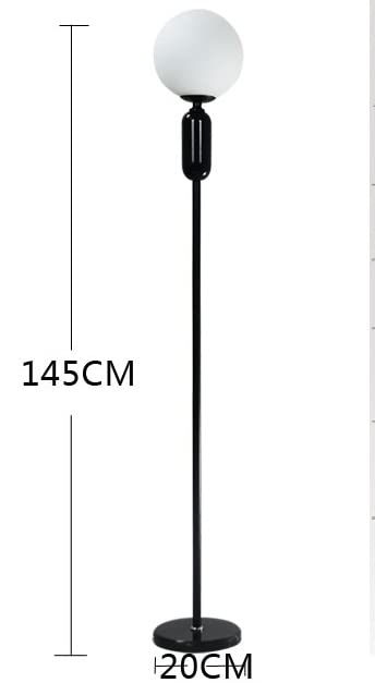 Lampe sur pied design épuré et finitions soignées style Siyah