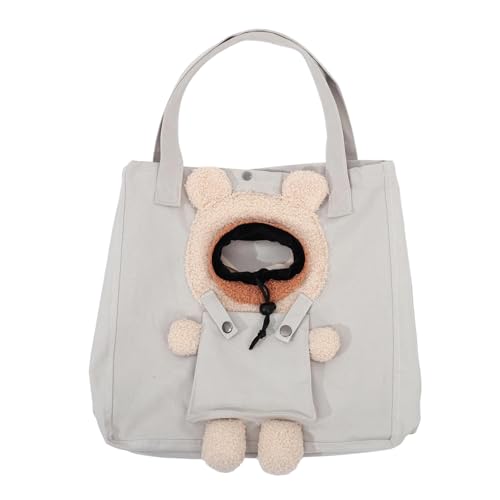 Hundetragetasche - 35 cm Atmungsaktive Weiche Leinwand Suse Tragbare se Tasche,Hundetrage Fur Unterwegs,Fur Tierarztbesuch Outdo