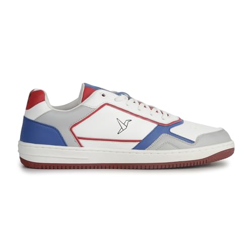 Image of YOHO Colored PU Fashion Sneaker for Men | Comfortable Shoes | Cushioned Insole | Quick-wear Elastic Laces | Lightweight | Dynamic Feet Support | Fashionable | Stylish | Modern