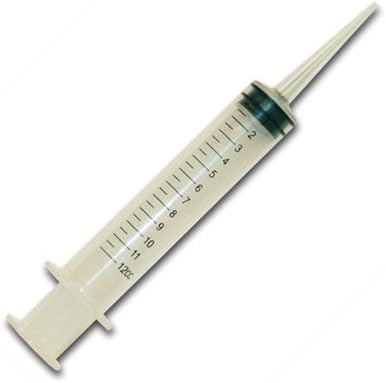 12cc Irrigation Syringe, Plastic, Non-Sterile, 0.4 Fl Oz