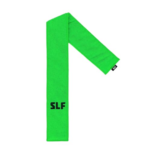 SLEEFS Hot Green Thin Football Towel with Logo