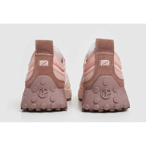 Pepe Jeans Para Mujer. PLS60010 Zapatillas De Piel Lucky Flag Rosa (40), Plano, Ante, Cordones, Casual - 5