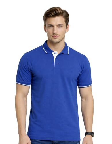 Image of Scott International Cotton Polo T Shirt | Collar Tshirts | Half Sleeves Plain T Shirt | T-Shirt |Tshirt for Men Stylish | Men's Tshirt