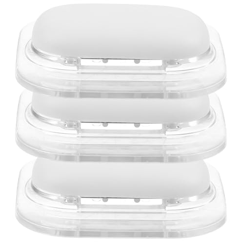 GLEAVI 1 Juego Almohadilla De Choque Mosquetón Alfiler Gancho Removible Manos Retráctil Cerraduras De Cable De Servicio Pesado Envoltura De Cable Exterior FR Gel De Sílice 3 Piezas