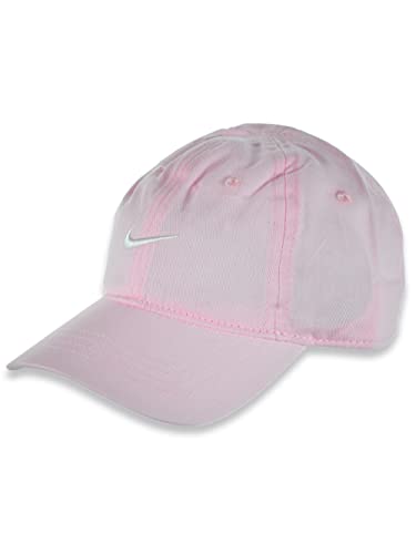 Nike Girls Round Brim Ball Cap Hat - pink, one size