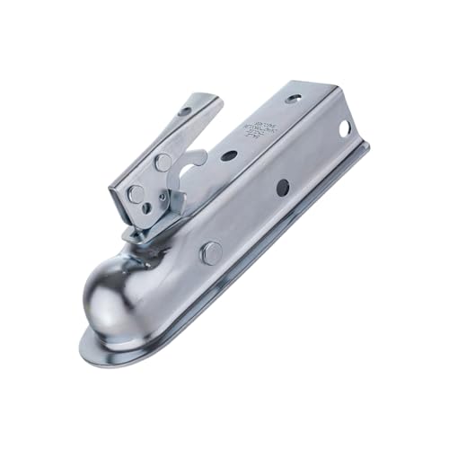 Acoplador De Lengüeta para Remolque | Cubierta de Bola y Conector de Enganche | Bola de 50 mm y 75 mm, Acoplamiento para, Velero, Coche, Furgoneta, para Diversas Necesidades de Remolque