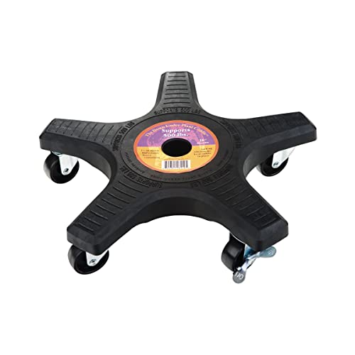 Bosmere Down Under Plant Caddie S18410LVC, 16", Charcoal, Inch