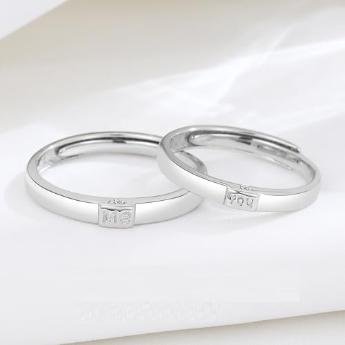 Bagues en argent sterling 925 avec zirconium d'une brillance pure - 3