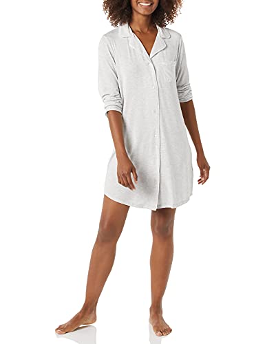 Image of Amazon Essentials Women's Piped Nightshirt (Available in Plus Size)