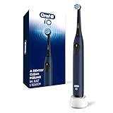 Oral-B iO Electric Toothbrush, Series 2, Rechargeable, Dark Blue with 1 Gentle Care Brush Head - Automatic Pressure Sensor to Protect Gums