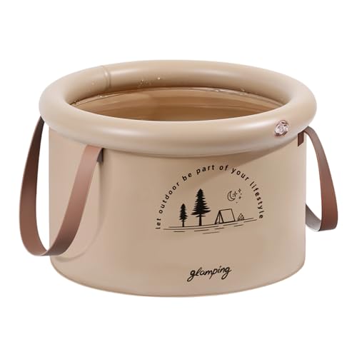 our fave Space Saving Expandable Sink Bucket with Nonslip Design Suitable for Hotel Stay and Train Travel 2 Size Option Portable Inflatable Folding
