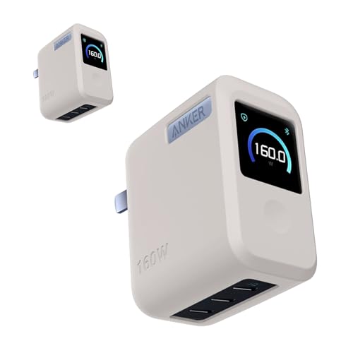 For Anker Prime Charger (160W, 3 Ports) �P�[�X �J�o�[�yHNWEIWEI�z �V���R�� �֗� �J���r�i�t ���s �y�ʏ��^ �����[�d�\ Anker Prime Charger (160W, 3 Ports) �p �P�[�X