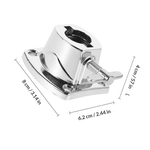 Soporte metálico para platillos, grampa ajustable para batería miniatura 2