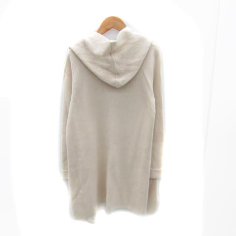 アプワイザーリッシェ Apuweiser-riche カーディガン ロング丈 フード 無地 前開き 2 ライトベージュ SY35 レ