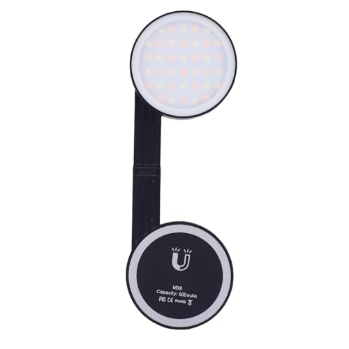 Magnetic Selfie Phone Light Foldable LED Fill Light 2500K-6500K for Selfies Photography