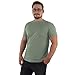 ALPIDEX Herren T-Shirts 5er Set Rundhals 100% Baumwolle Einfarbig Shirts Basic Shirt Kurzarm S M L XL XXL 3XL 4XL 5XL, Größe:L, Farbe:Storm