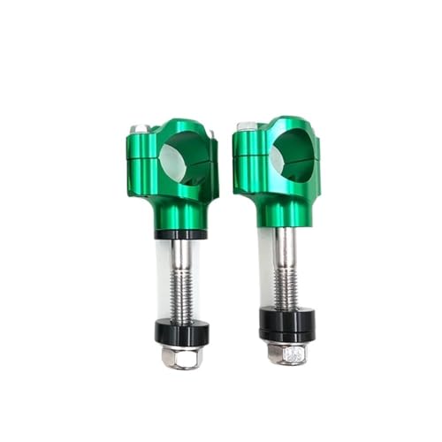 Elevadores de manillar de 28 mm para mejorar la comodidad en rutas largas de pit bike