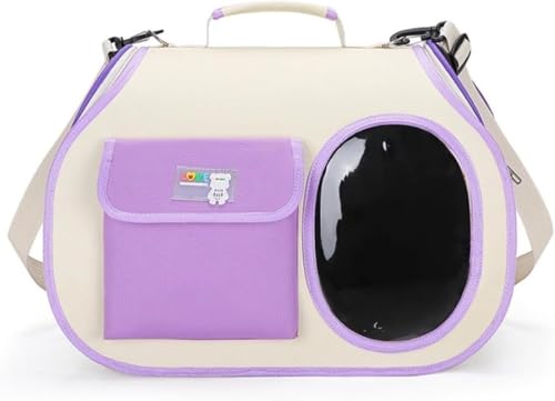 Girlmarryペットキャリーリュック宇宙カプセル猫バッグ犬用猫キャリー 犬キャリー 猫サック 小動物 移動用 多ポケット 通気 うさぎ キャンピング/通院/散歩 (B)