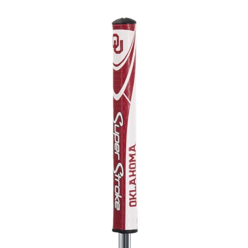SuperStroke NCAA Traxion Tour Golf Putter Grip, Oklahoma Sooners(Tour 2.0) - Thumbnail 3