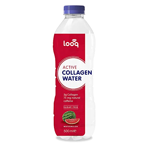 looq Active Eau au collagène, goût pastèque, 12 x 500 ml Cover