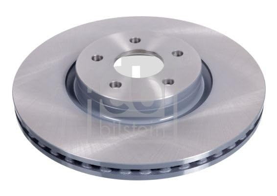 2x FEBI BILSTEIN Disco de freno Delantero Ø320mm Espesor: 25mm Corona de Agujeros - Ø: 108mm ventilación interna 43870 Compatible con FORD FOCUS III Turnier FOCUS III Kuga Mk2 DM2, VOLVO V50 545