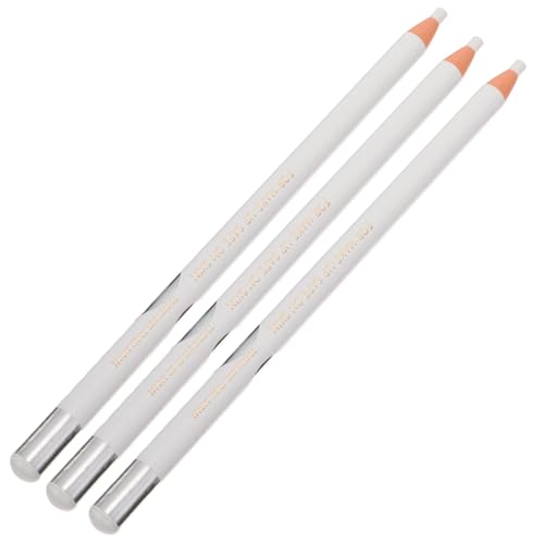 3 unidades de lápiz delineador blanco para maquillaje de ojos miniatura 1