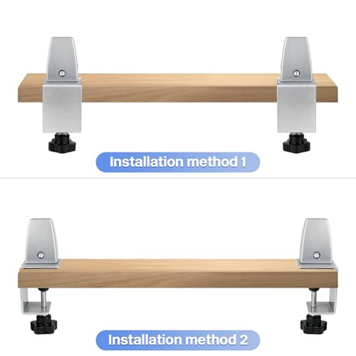 image for First-zgel 2 Packs Sneeze Guard Support, Aluminum Adjustable Partition