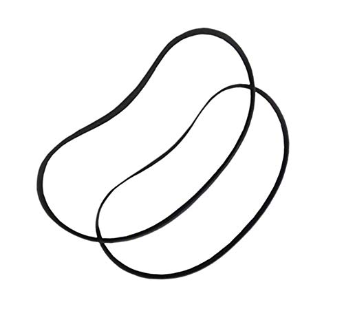 Craftsman 106170510/106.170510 ツインシリンダーコンプレッサーにフィットするベルト2個パック。