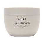 OUAI Fine to Medium Hair Treatment Masque - Hydrating Hair Mask to Help Repair Strands & Increase Shine - With Shea Butter, Keratin and Panthenol - Paraben, Phthalate & Sulfate Free (8 Fl Oz)