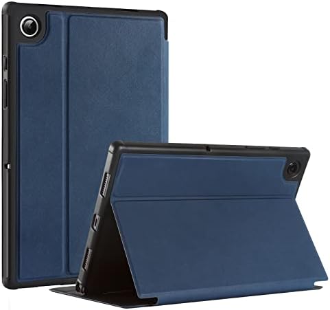 CoBak Case for Samsung Galaxy Tab A8 10.5 Inch 2022, Multi-Viewing Angles, All New PU Leather Smart Cover with Auto Sleep Wake Feature for Samsung Galaxy Tab A8 Tablet [SM-X200/X205/X207], Black