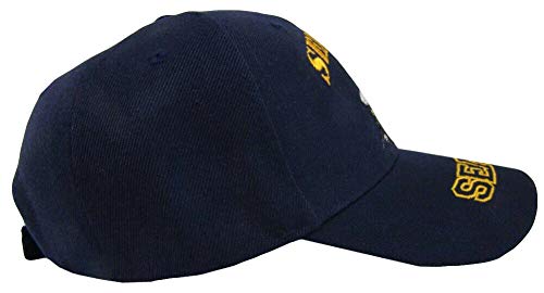 Military Usn Seabees Can Do Sea Bees Navy Blue Embroidered Cap Hat #TOP3