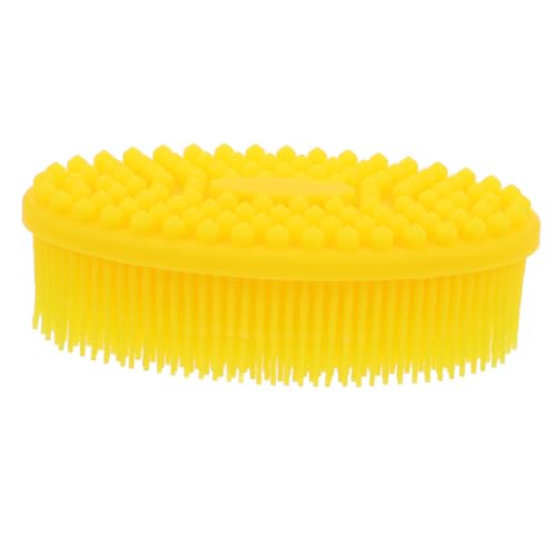 GARVALON Baby Scalp Brush Soft Silicone Bath Brush for Toddler for Bath Time for Baby Grooming