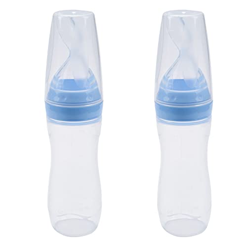 Cuchara Dispensadora de Alimentos para Bebés de Silicona de 4 Piezas (120 Ml, para Bebés de 4 Meses)