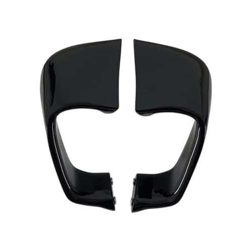 Becquet moto pour Yamaha YZF-R1 2015-2022 avec ailerons de flanc noirs