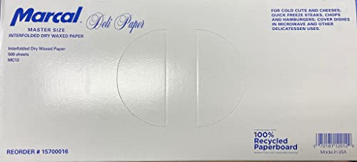 Papier ciré Marcal MC12 pour éviter les fuites de gras sur vos aliments
