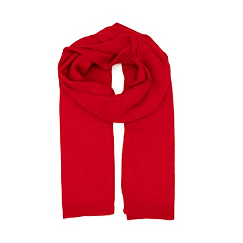Colours & Beauty Echarpe Mixte Cachemire Couleur Rouge CM 180 X 50 | Foulard Femme Homme Hiver | Châle Chaud Femmes | Echarpe Chaude Femme | Echarpe d’Hiver Unisexe | Pashmina Femme Cover