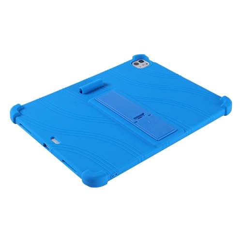 Coque iPad 11e génération silicone antichoc avec béquille de support verte - 3