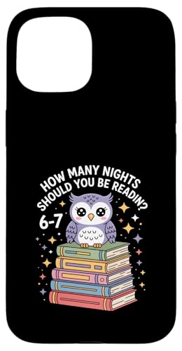 ��������Ǐ��uHow Many Nights Cute Owl (�t�N���E) �X�}�z�P�[�X iPhone 15 �p