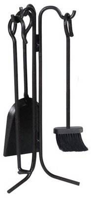 4-Piece Fireplace Tool Set