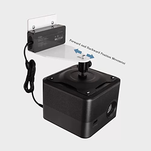 Soporte de techo para proyector universal de aluminio regulable 360 5