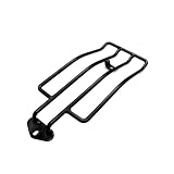 Motorcycle Rear Solo Seat Luggage Rack Carrier for Honda Shadow Ace VT750C 1997-2003 2005-2009 (Black)